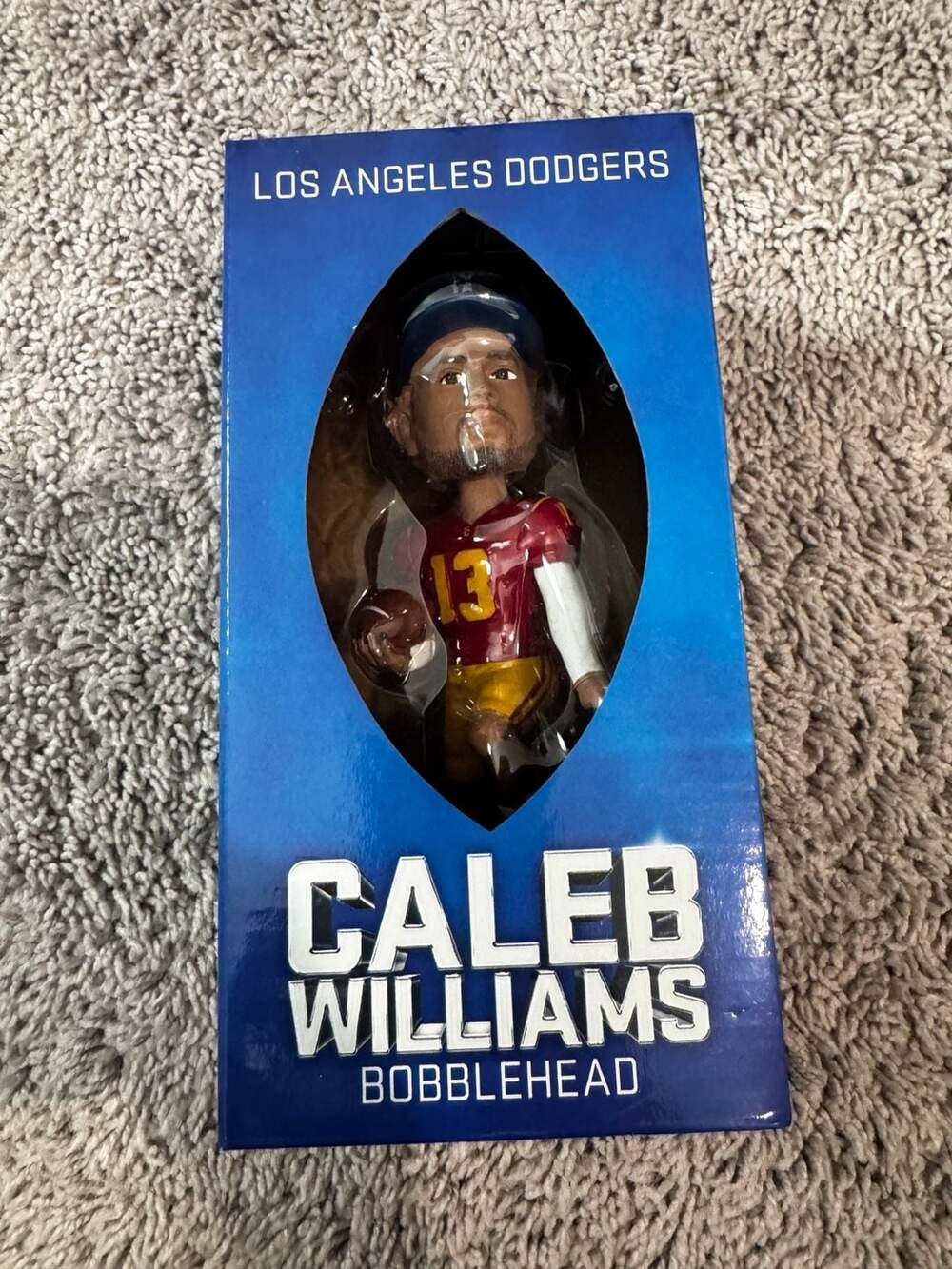 2023 Los Angeles Dodgers USC Night Caleb Williams Bobblehead